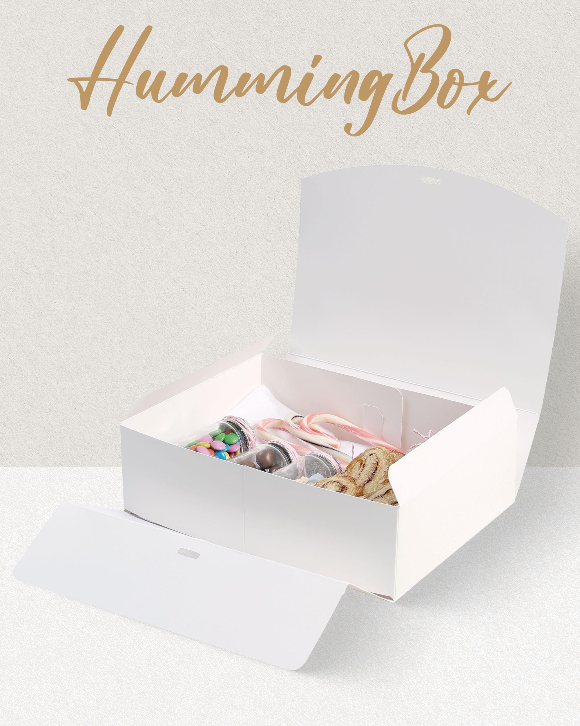 Set di 16 scatole regalo rosa, per regali e regali per matrimoni, compleanni e altro ancora, scatole regalo nere facili da montare, con coperchi e chiusura a nastro, scatole decorative con