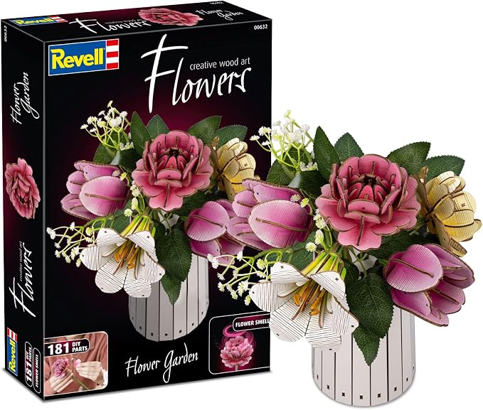 Ring DIY Wooden Flower Bouquet