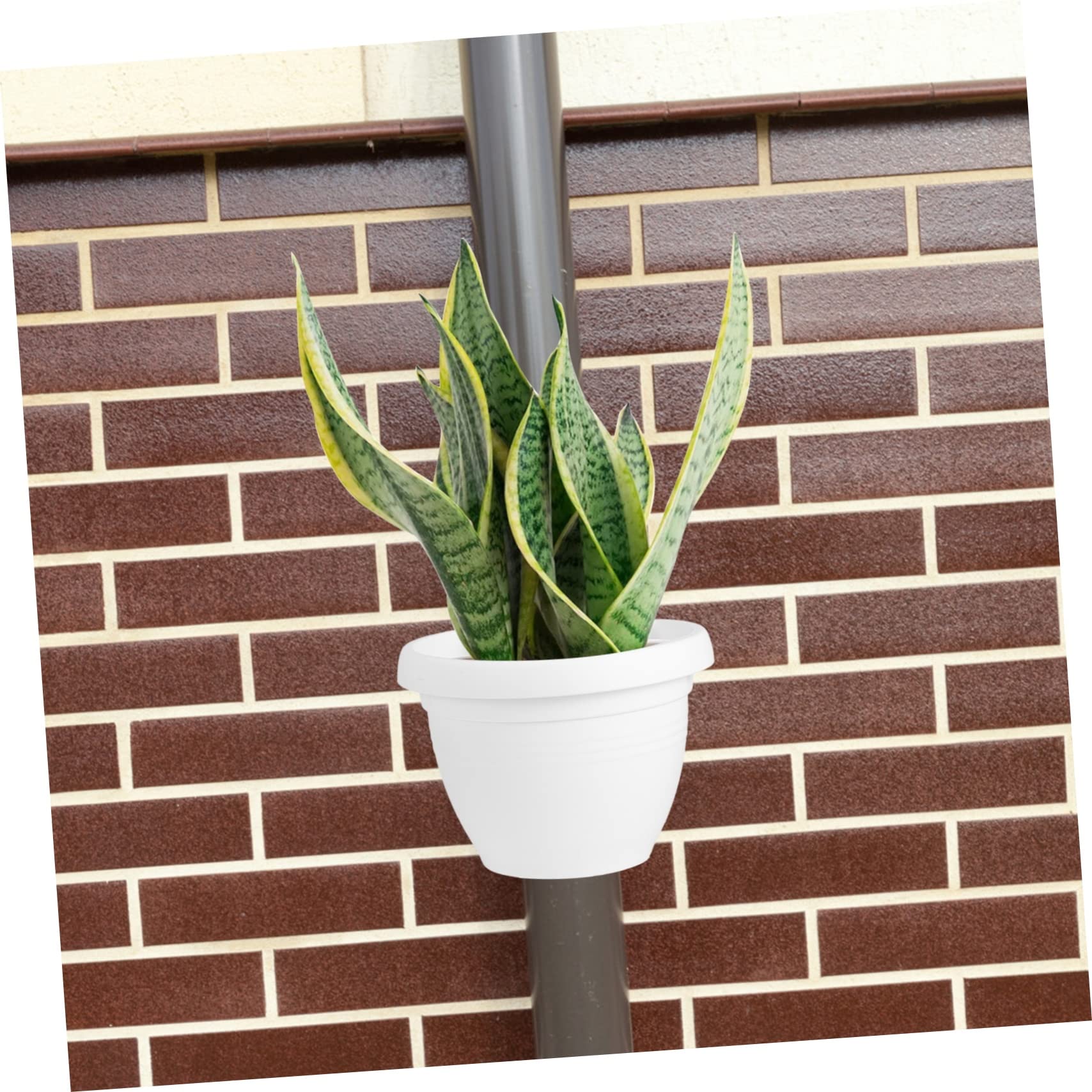 BESPORTBLE 3 Pcs Indoor Flower Pot Hanging Basket for Downspouts Sturdy Practical Planter for Plants