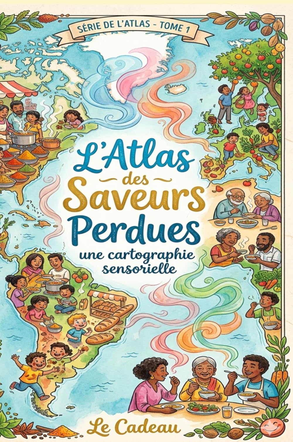 L'Atlas des Saveurs Perdues : Une cartographie sensorielle: Mon carnet de dégustation interactif et journal de voyage culinaire à remplir | Idée ... (L’Atlas des Saveurs (Le Livre a Offrir))
