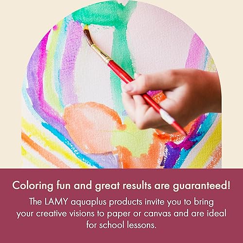 Miniatura 3 de Lamy children's painting apron aquaplus multired - Painting apron with sleeves made of polyester with Velcro fastener - ideal for school lessons