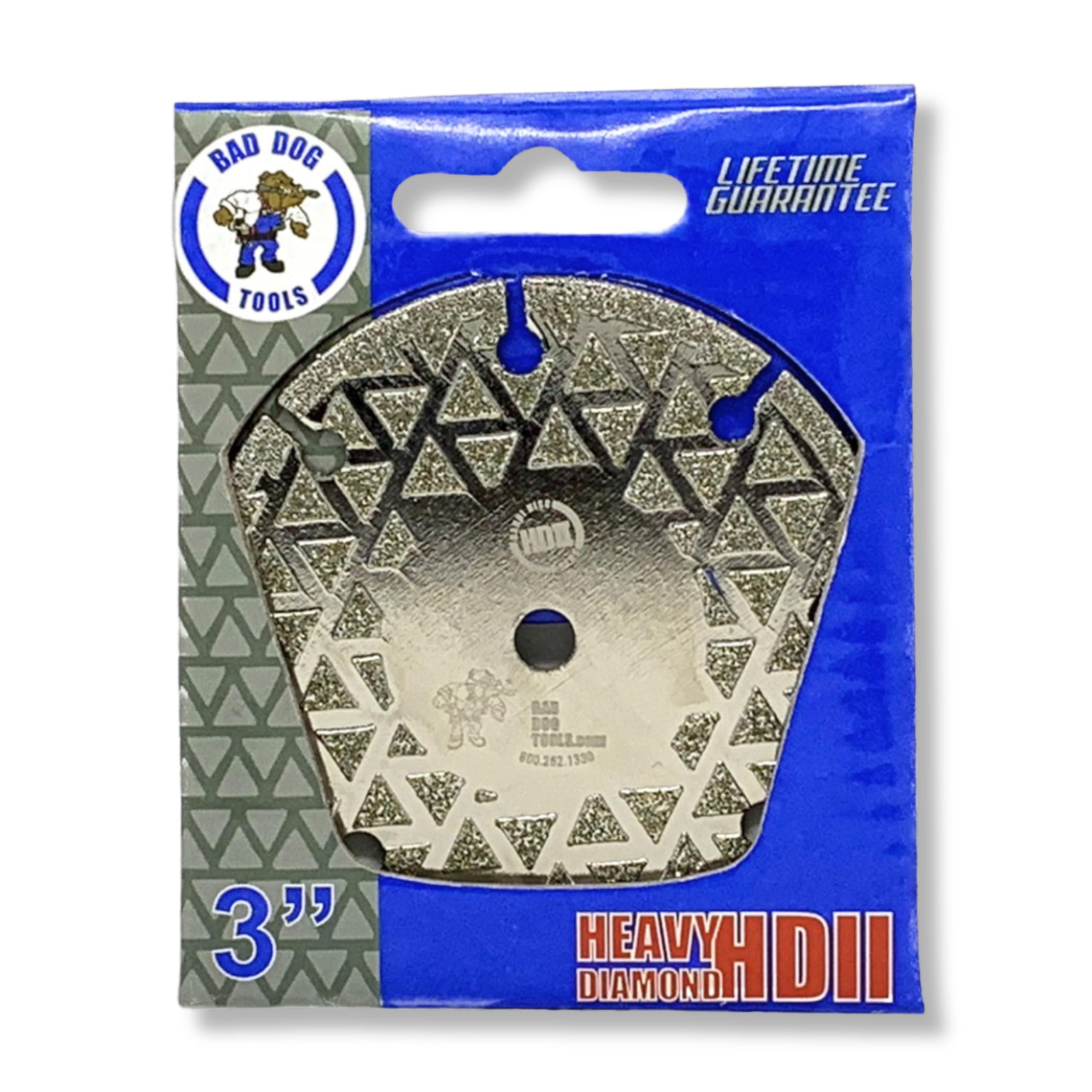 Bad Dog 3" Tools Handi Disk Deux Grinding Sanding and Cutting Wheel