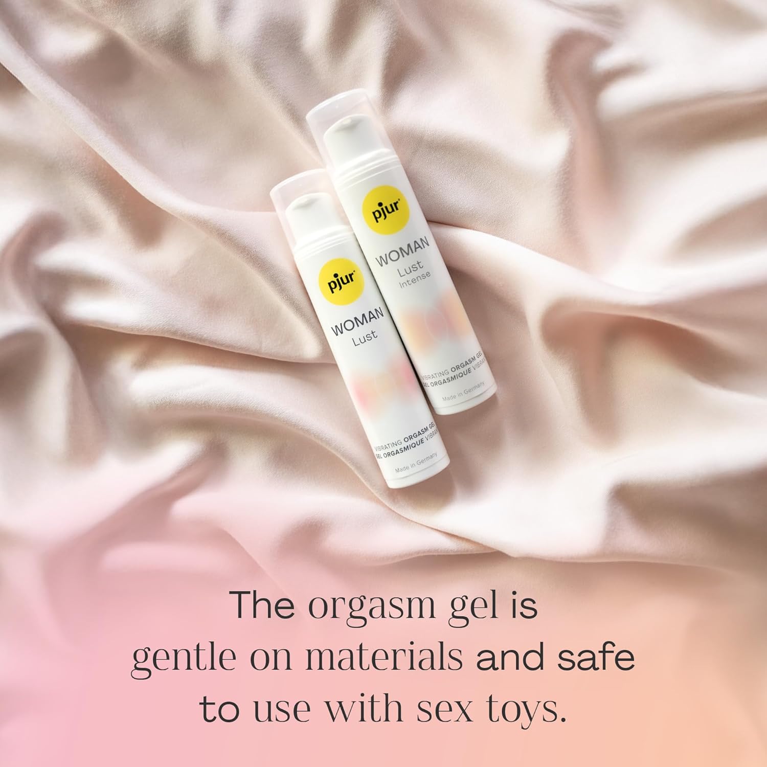 pjur Woman Lust Intense, Clitoral Stimulation Gel for Women, Water-Based Formula, Ultimate Comfort & Stimulation, Long-Lasting Tingling Effect, Skin & Toy Safe, 15 ml / 0.5 fl.oz