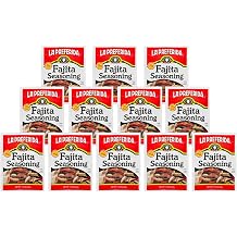 La Preferida Fajita Seasoning Mix Bold Tex-Mex Spice Blend for Chicken, Veggies & Steak No MSG, No Artificial Flavors or Preservatives, 1.25oz Pack of 12
