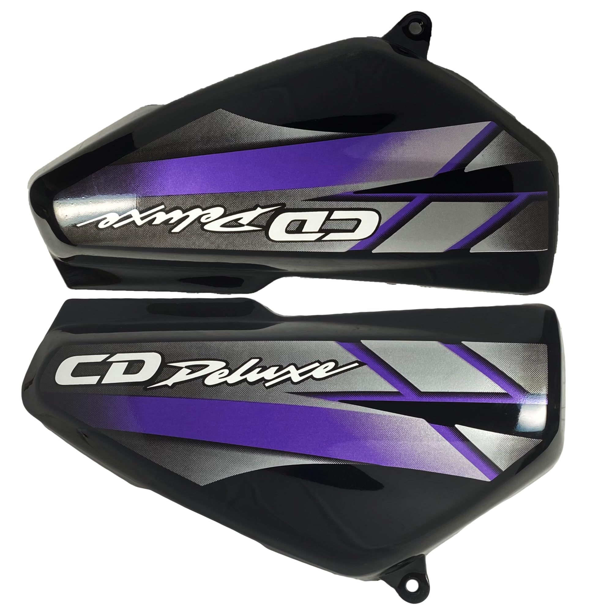 Motorcycle Side Panel Cover Set Left & Right, ABS Plastic Body