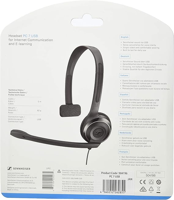 Amazon Co Jp ゼンハイザー Pcヘッドセット Pc 8 Usb 国内正規品 パソコン 周辺機器