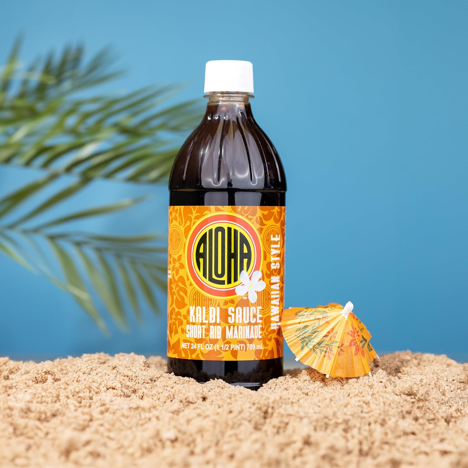 Aloha Shoyu - Kalbi Sauce - Low Sodium Sauce and Flavorful Marinade - Made in Hawaii - 24 oz. Bottle (Pack of 2)