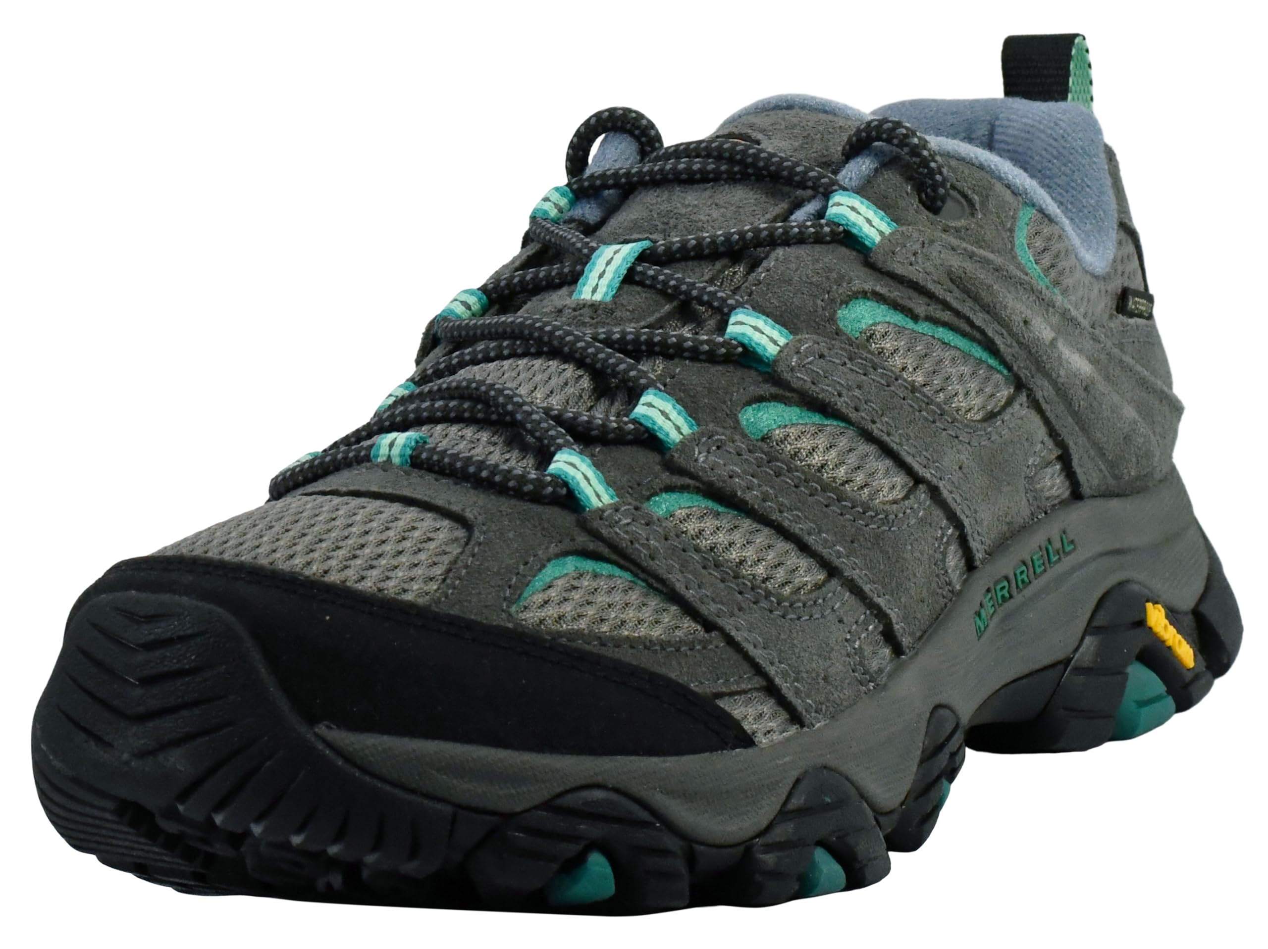 Merrell Women's Moab 3 Waterproof Hiking Shoe, Granite, 8