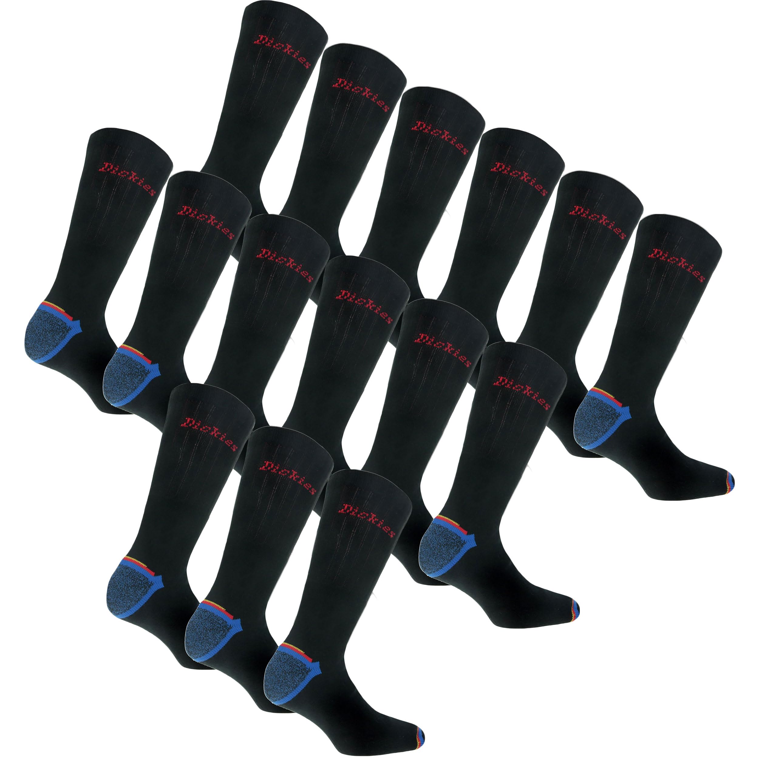 Dickies® Strong Work Socks - Calcetines de trabajo para hombre, talla 41-50