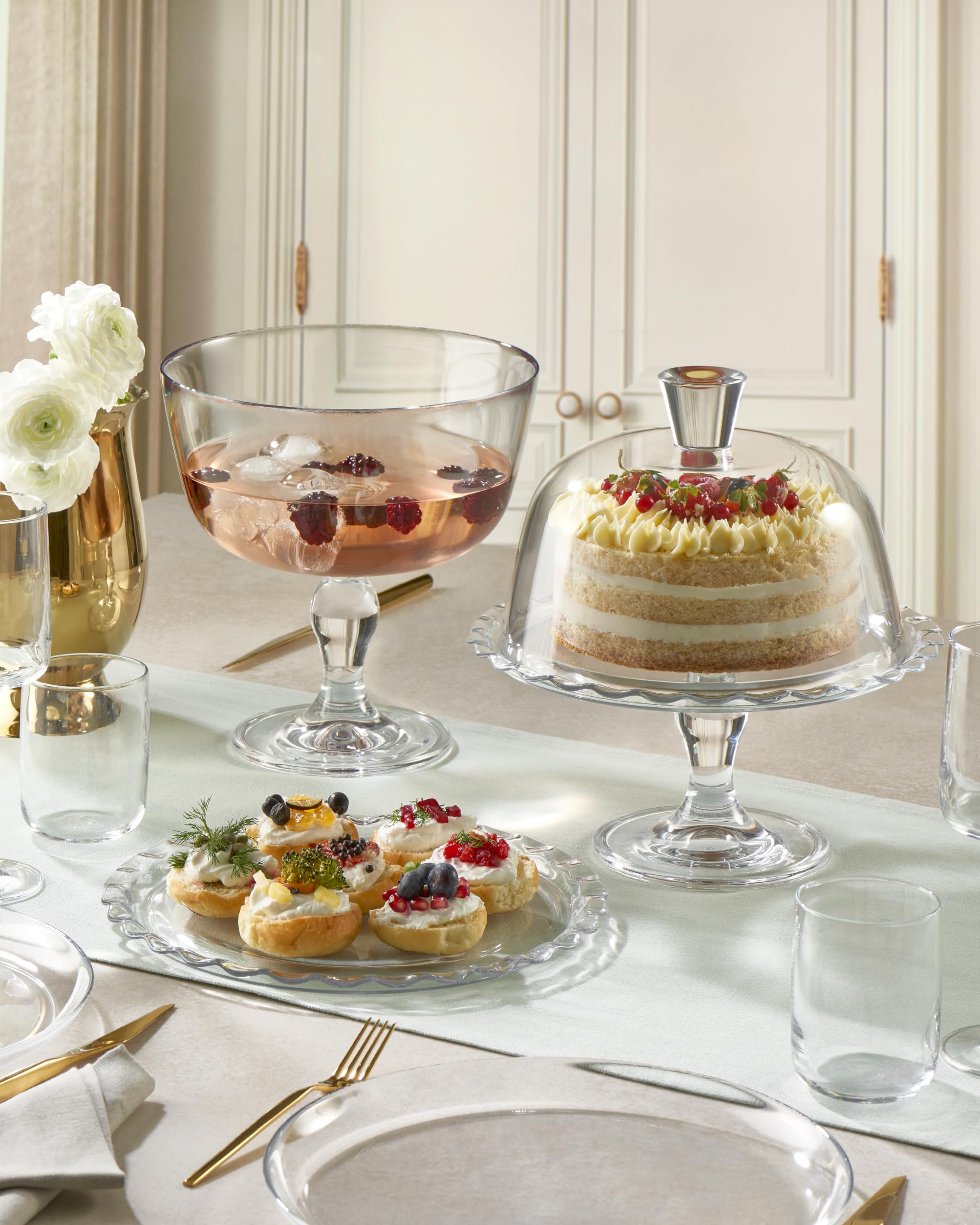 Paşabahçe PATISSERIE PETITE PATISSERIE SERVIS TABAĞI 0 T TEKLİ HEDİYELİK KUTU