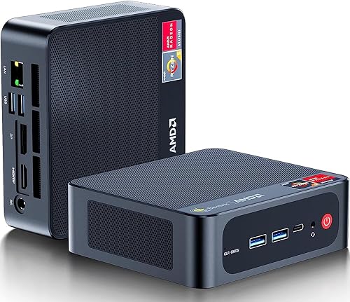 Beelink SER5 Mini PC, AMD Ryzen 5 5500U (6C12T, hasta 4.0Ghz), 16G DDR4+500GB M.2 2280 NVMe SSD, mini computadora de escritorio 4K 60HzWiFi