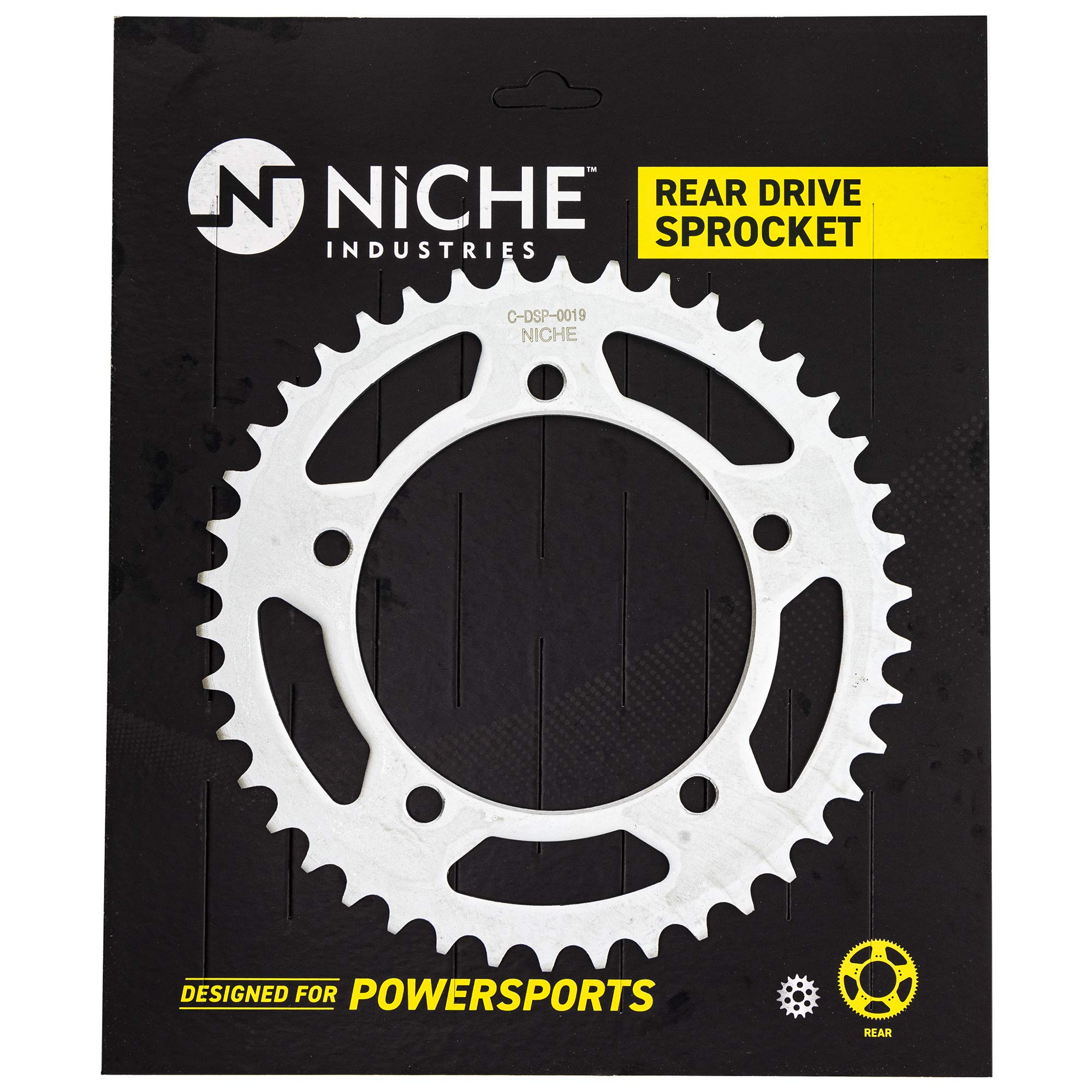 NICHE 520 Pitch 42 Tooth Rear Drive Sprocket for Suzuki GSXR750 GSXR1000 GSXS750 Chain Conversion