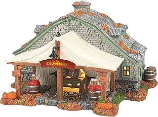 Department 56 Snow Village Harvest Oktoberfest Beer Garden Lit Building, 6.42 Inch, Multicolor
