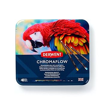 ダーウェント　クロマフロー　色鉛筆 Amazon.co.jp: 【国内正規品】Derwent ダーウェント 油性色鉛筆