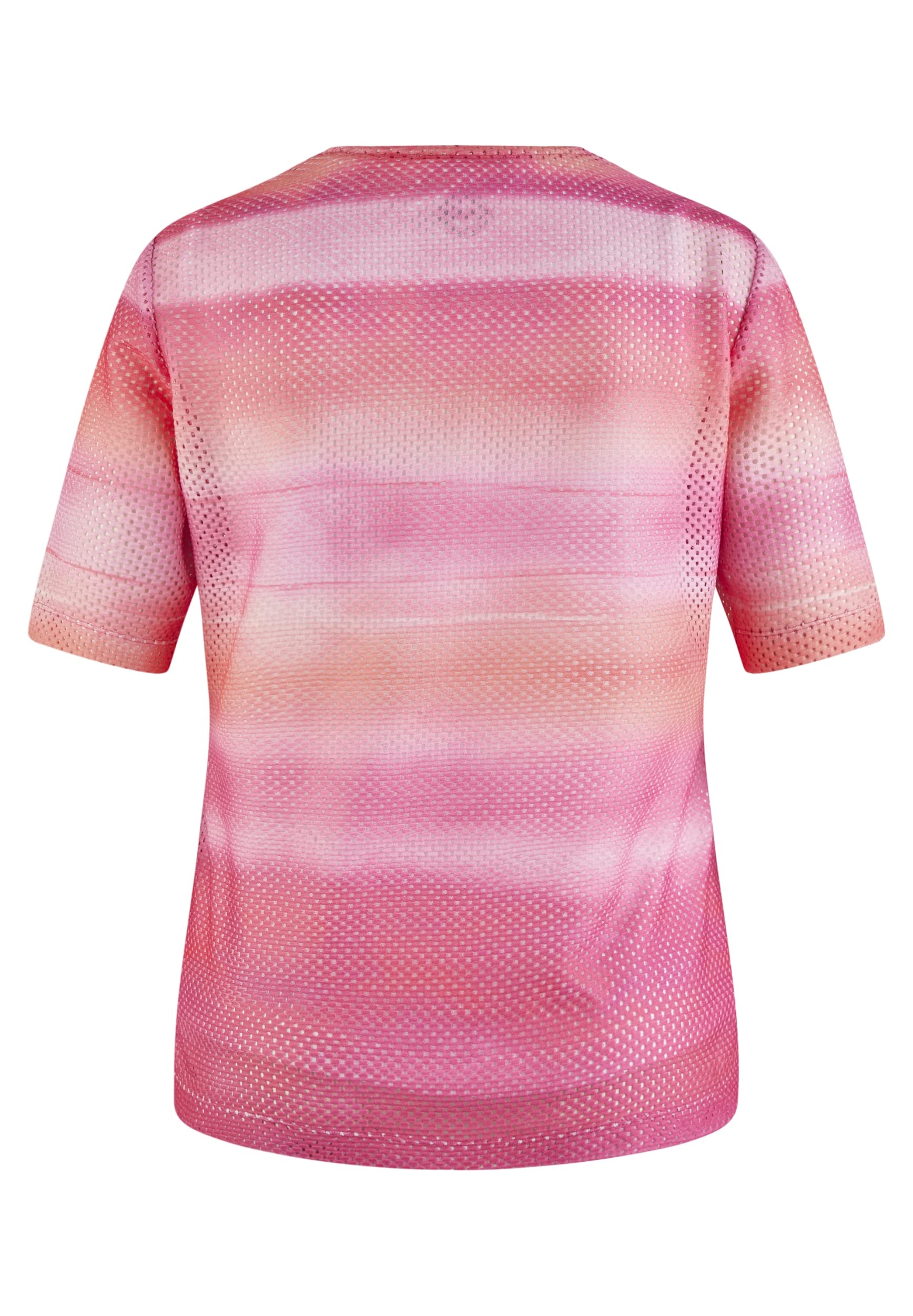 Rabe Damen Twin-Set Kurzarm, Gemustert Dark PINK - 42