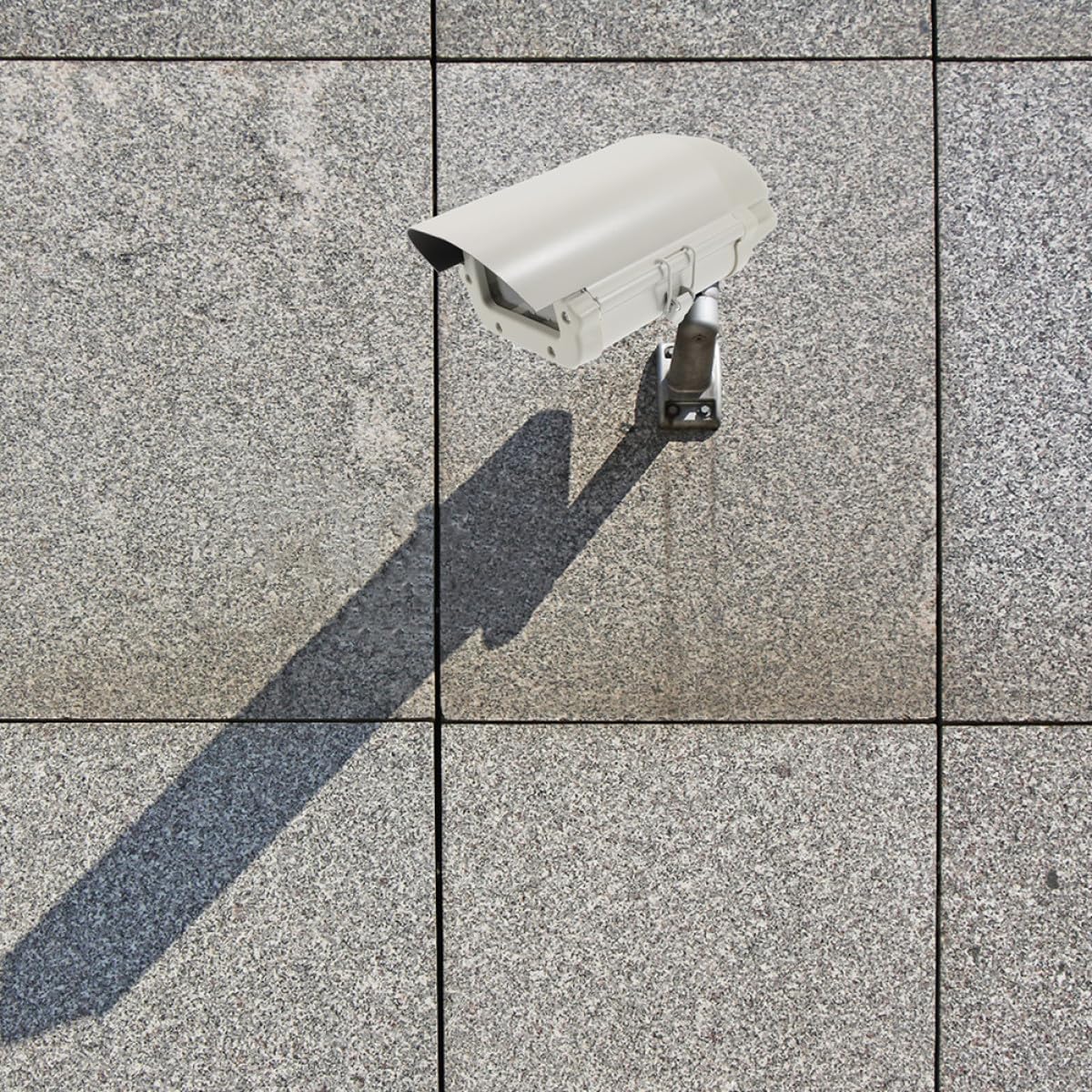 DOITOOL Wetterfeste Regenschutzhülle aus Aluminiumlegierung für Außenkameras und Monitor Kameras Robustes Schutzgehäuse für Kamera im Outdoor Bereich Staub