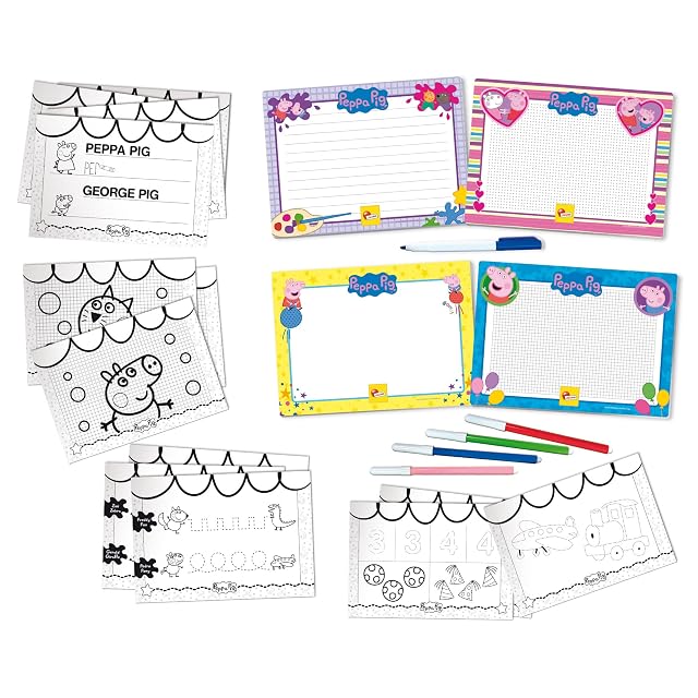 Foto 2 de 4 de Liscianigiochi Peppa Pig Escuela de Dibujo-Juego Educativo Creativo para niños a Partir de 3 años