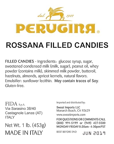 Miniatura 6 de Rossana - Caramelo duro  Caramelo italiano envuelto individualmente  Caramelo relleno duro (bolsa de 1 libra) caramelo relleno de Rossana