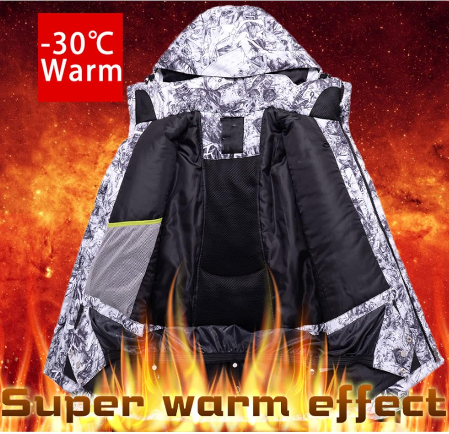 ダブルレイ] W_RAY スノーボード ウェア メンズ 上下セット 2023-24 全