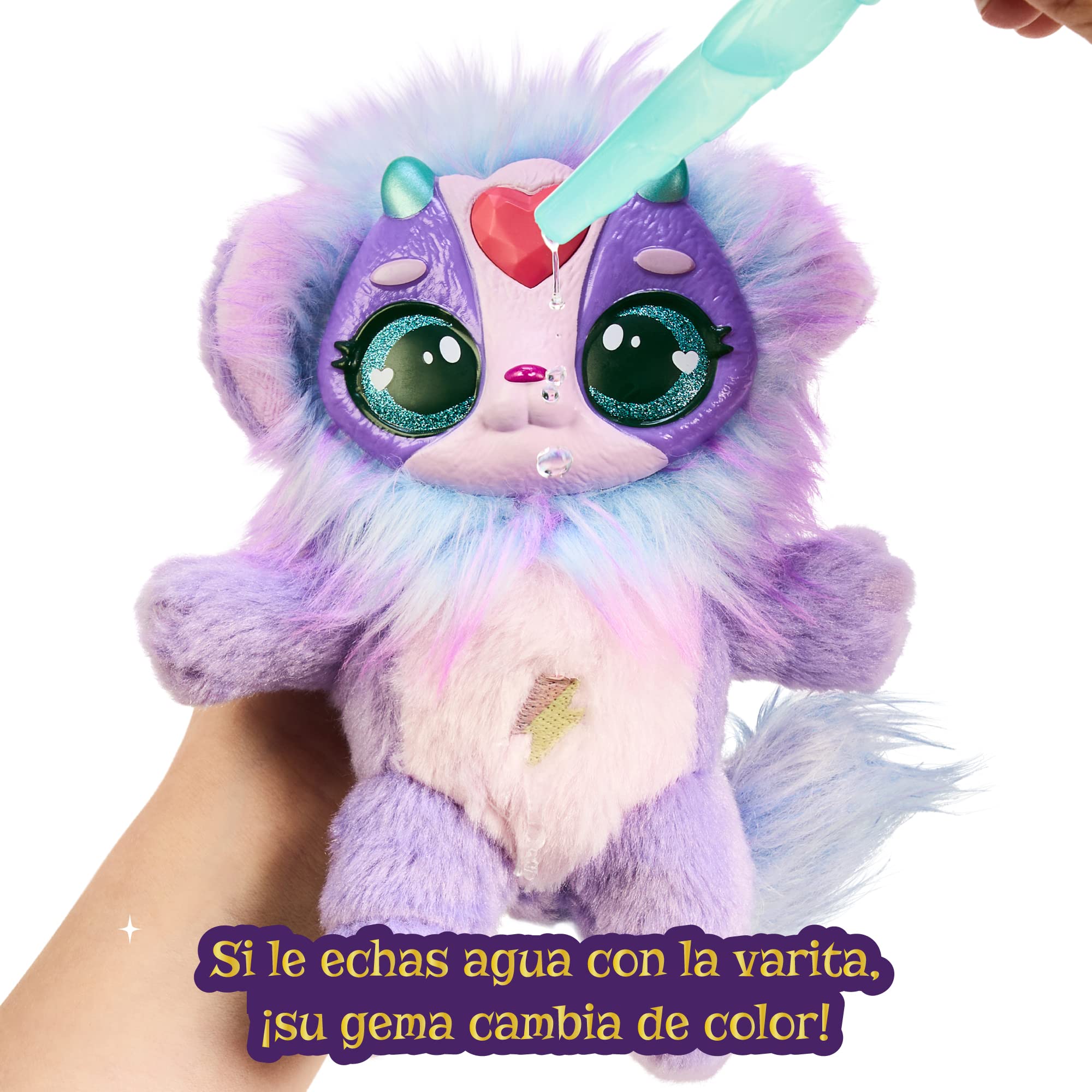 Magic Mixies Magicolor Surprise, calderón de tamaño Mediano, Juguete de Magia, poción mágica, con un Peluche Mixie, 6 Modelos para coleccionar, a Partir de 5 años, Famosa (MGX08000)