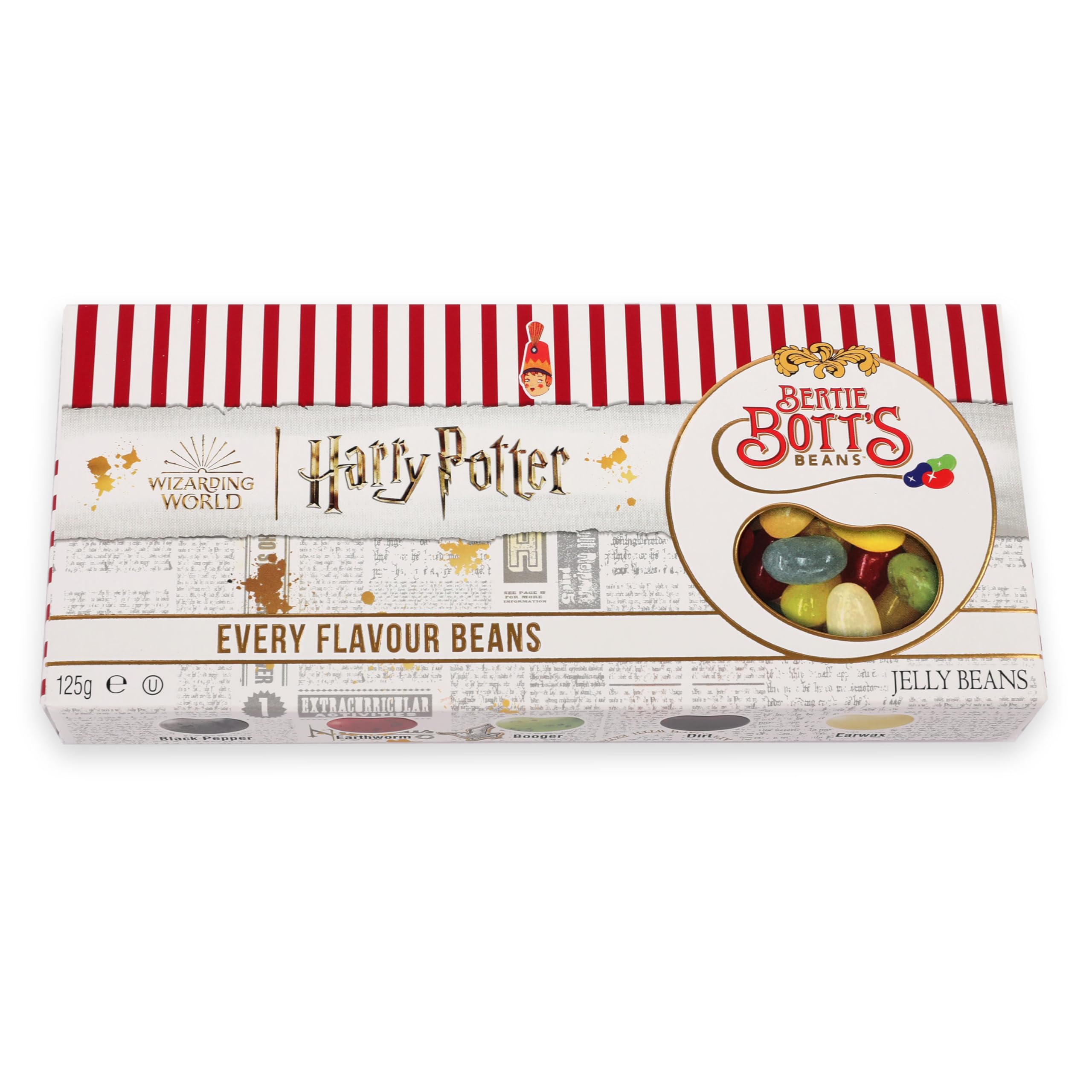 Jelly Belly Bean Boozled Set - Ruota della fortuna + Flaming Five edizione calda e Extreme Special Edition 2x 100g und 1x 125g