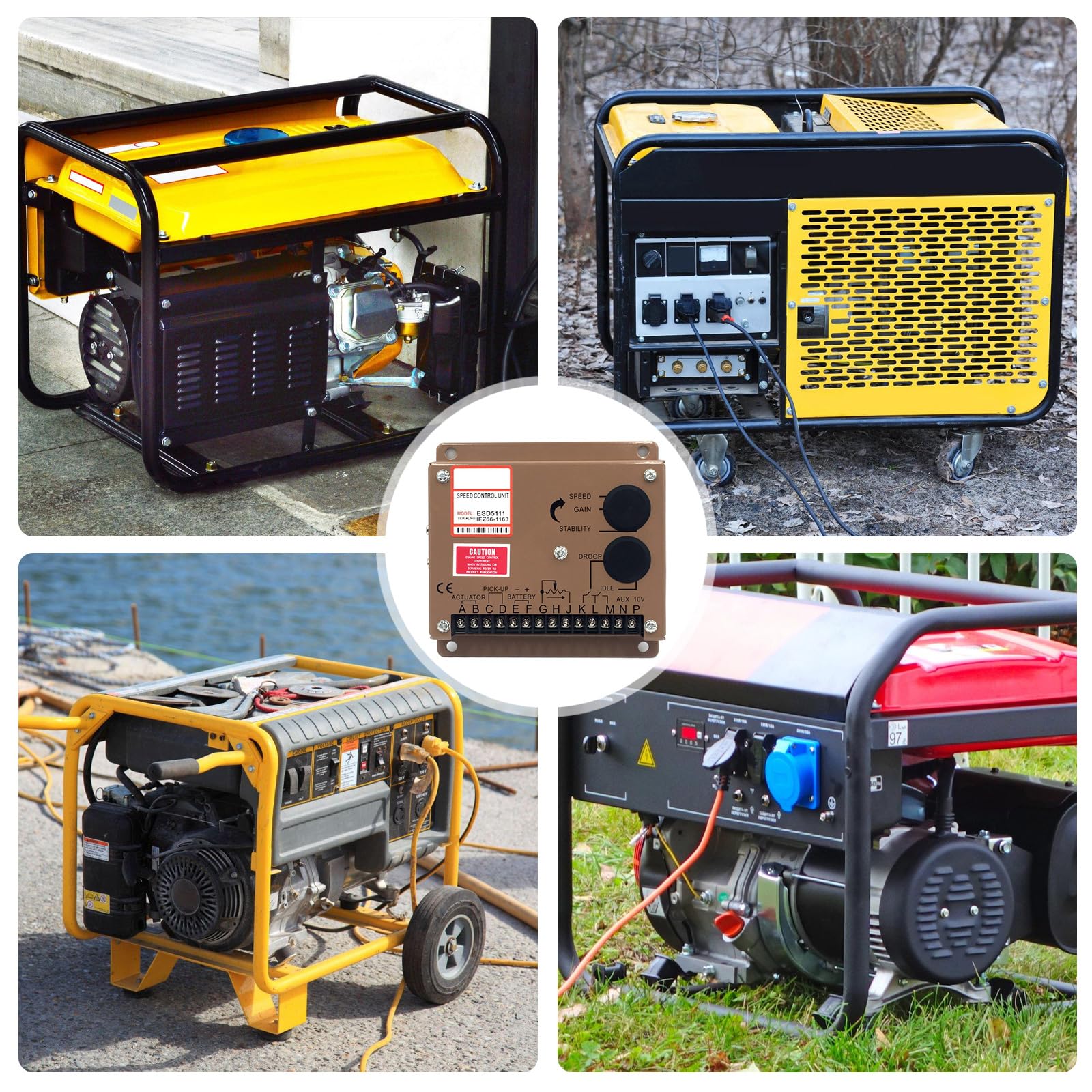 Unità del regolatore di velocità del regolatore del motore ESD5111 con le protezioni a strati multiple per le progettazioni intelligenti delle generazioni di energia