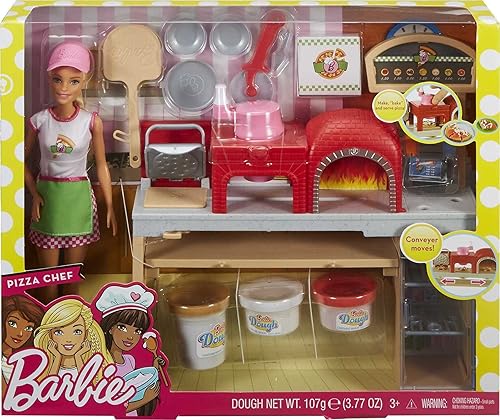 Miniatura 6 de Barbie Set de juego y muñeca para pizza Exclusivo de Tienda