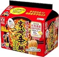 大人気3箱買い90食激辛激辛激うま明星 チャルメラ　宮崎辛麺 ラーメン送料無料 明星 チャルメラ 宮崎辛麺 5食パック 480g ×6個 – Japacle