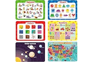 Kids Learning Placemat: A Journey of Educational Discovery at Every Meal