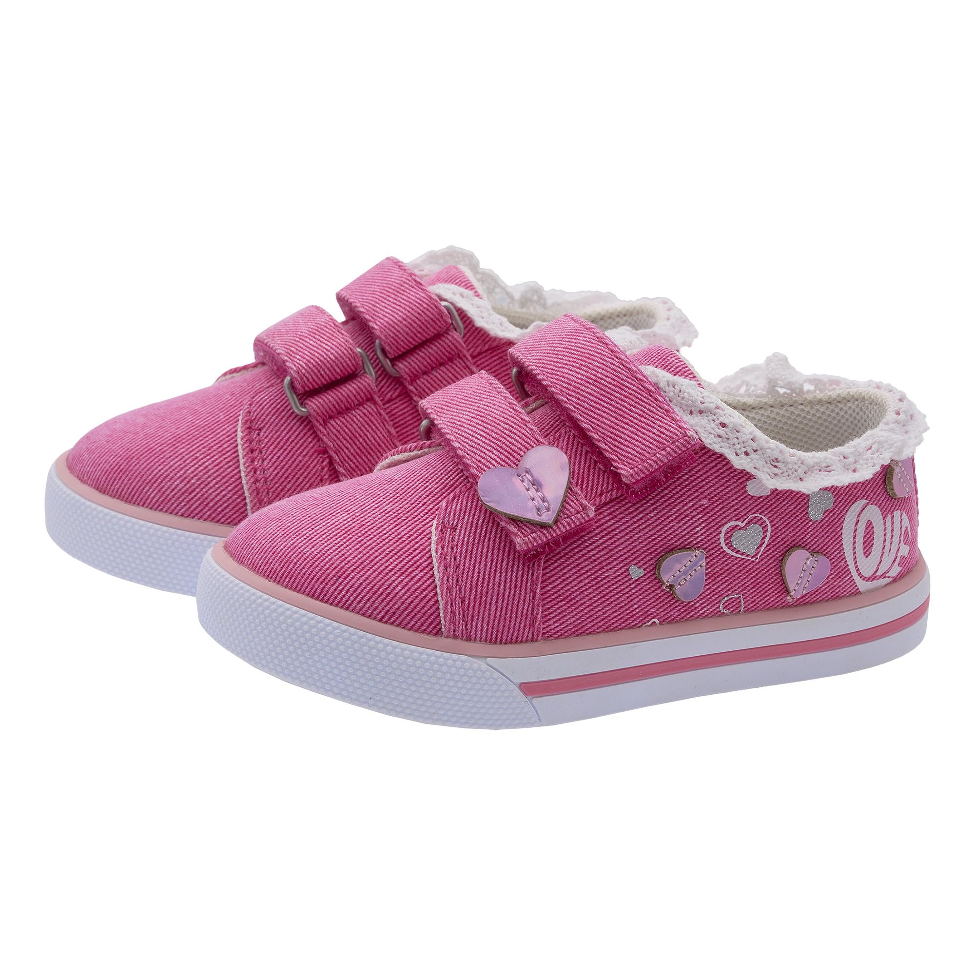 Chicco, Scarpe Bambina, Sneakers Bambina con Comoda Chiusura con Doppio Strappo, Designed in Italy