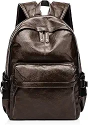 Mochila Executiva Couro Vintage Notebook Multifuncional