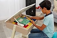 Vista 4 de Little Tikes Great Ideas - Escritorio de madera para niños de 3 a 8 años