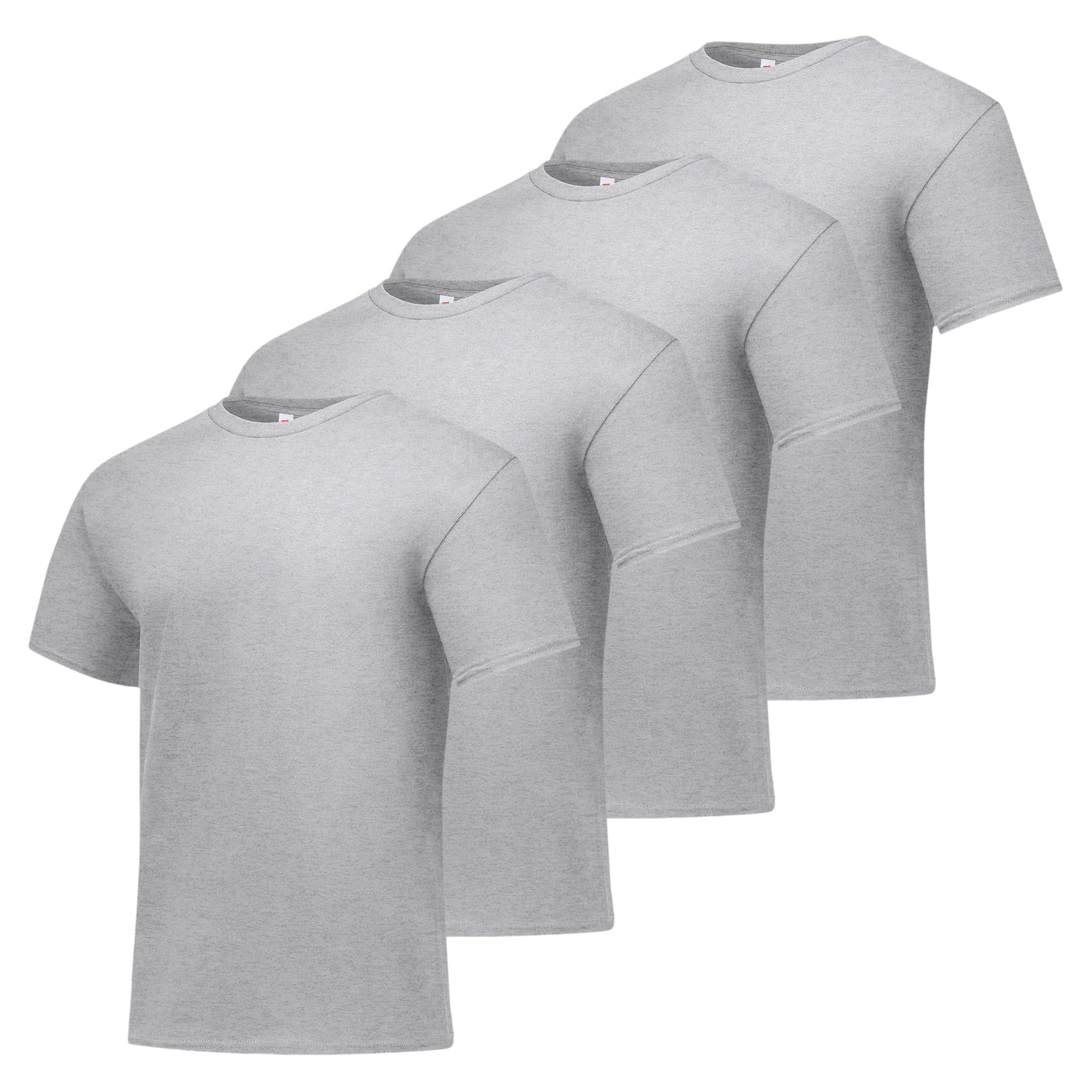 HanesMen's Shirt, Matte (Pack of 4)