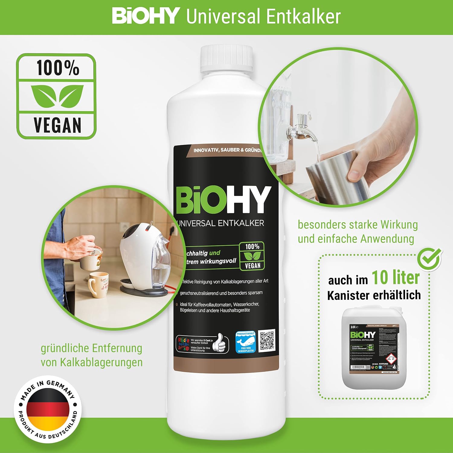 BiOHY Universal Descaler (1l Bottle), red, 1 l (Pack of 1) - Image 4