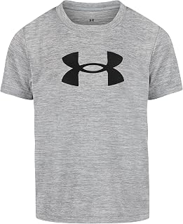 Under Armour Boys' Short Sleeve Logo Graphic T-Shirt, Lightweight & Breathable, Relaxed Fit
