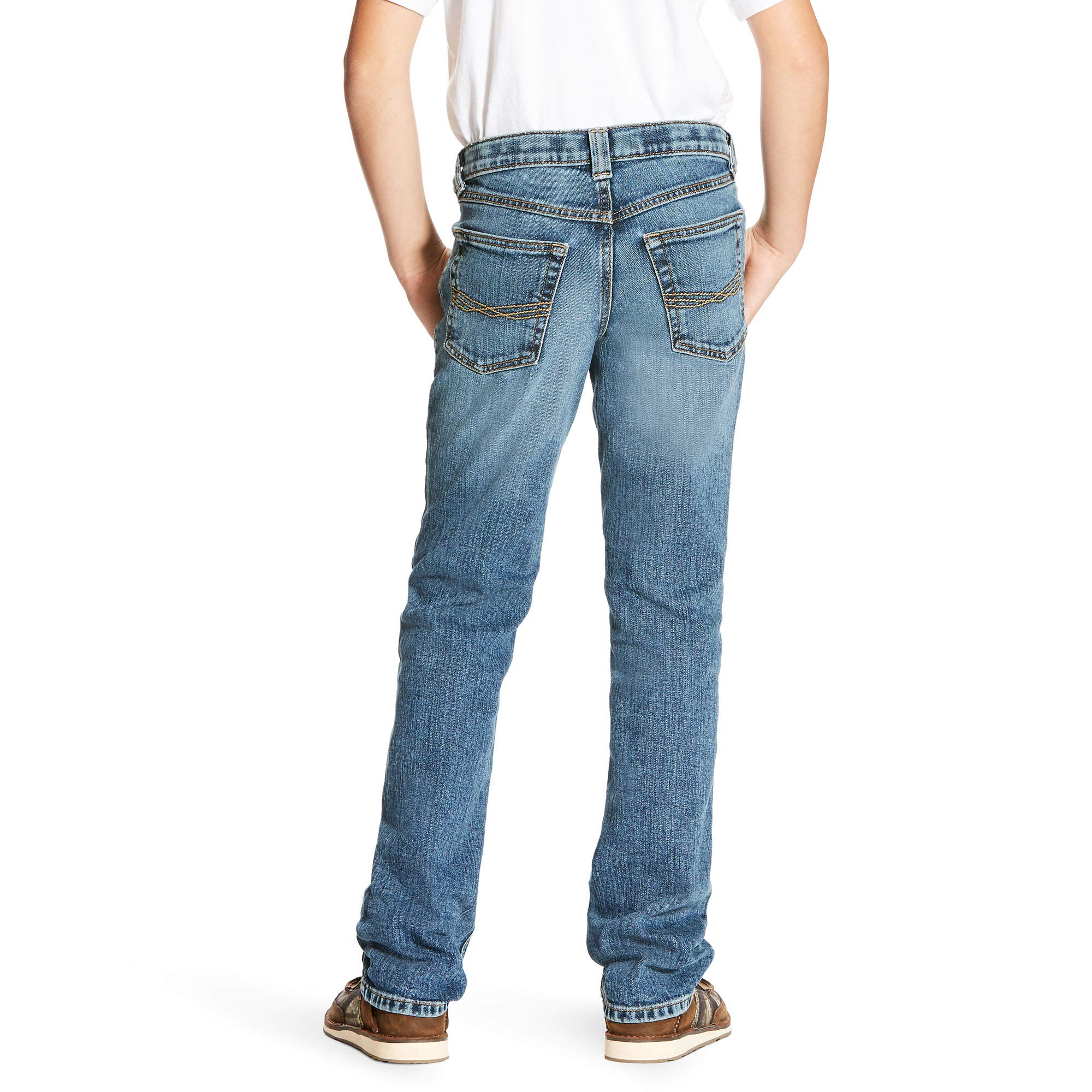 ARIAT Męskie dżinsy B5 Slim Stretch Legacy z prostą nogawką