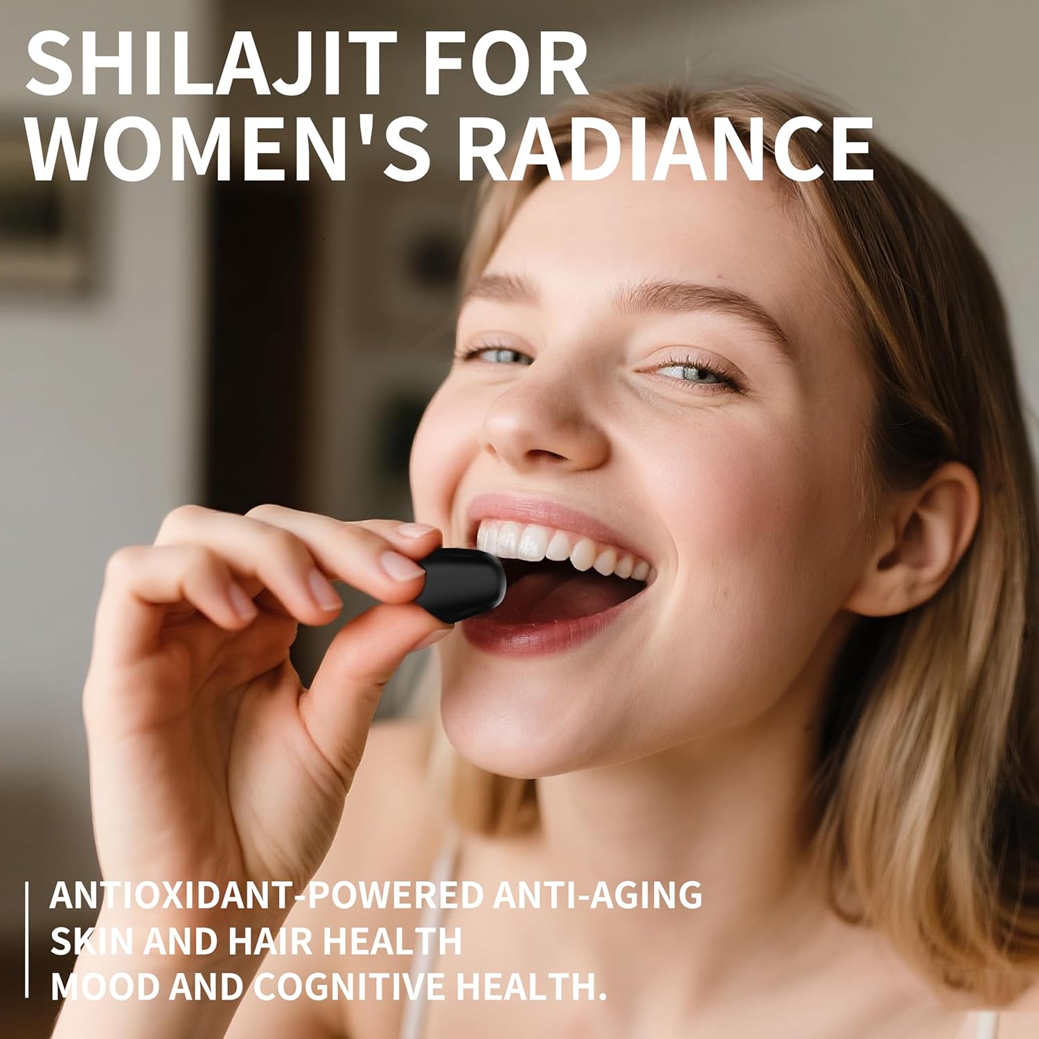 NaturePlanet Shilajit Gummies for Men & Women, with Ashwagandha and Black Seed Oil, Support for Muscle Recovery, Health Anti-Aging & Metabolic Health - 2 Packs