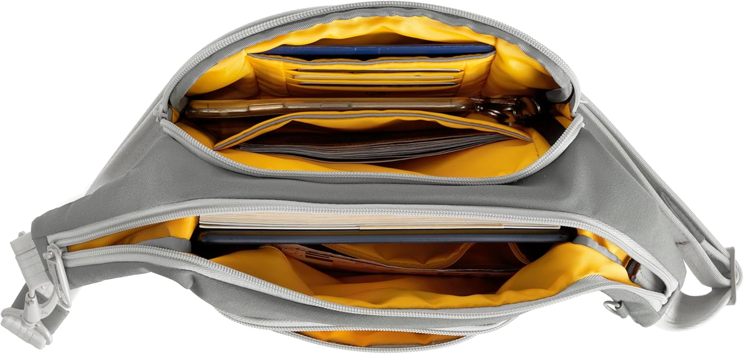 Travelon unisex-adult Travelon Anti-theft the Voyages East/West Crossbody - Image 7