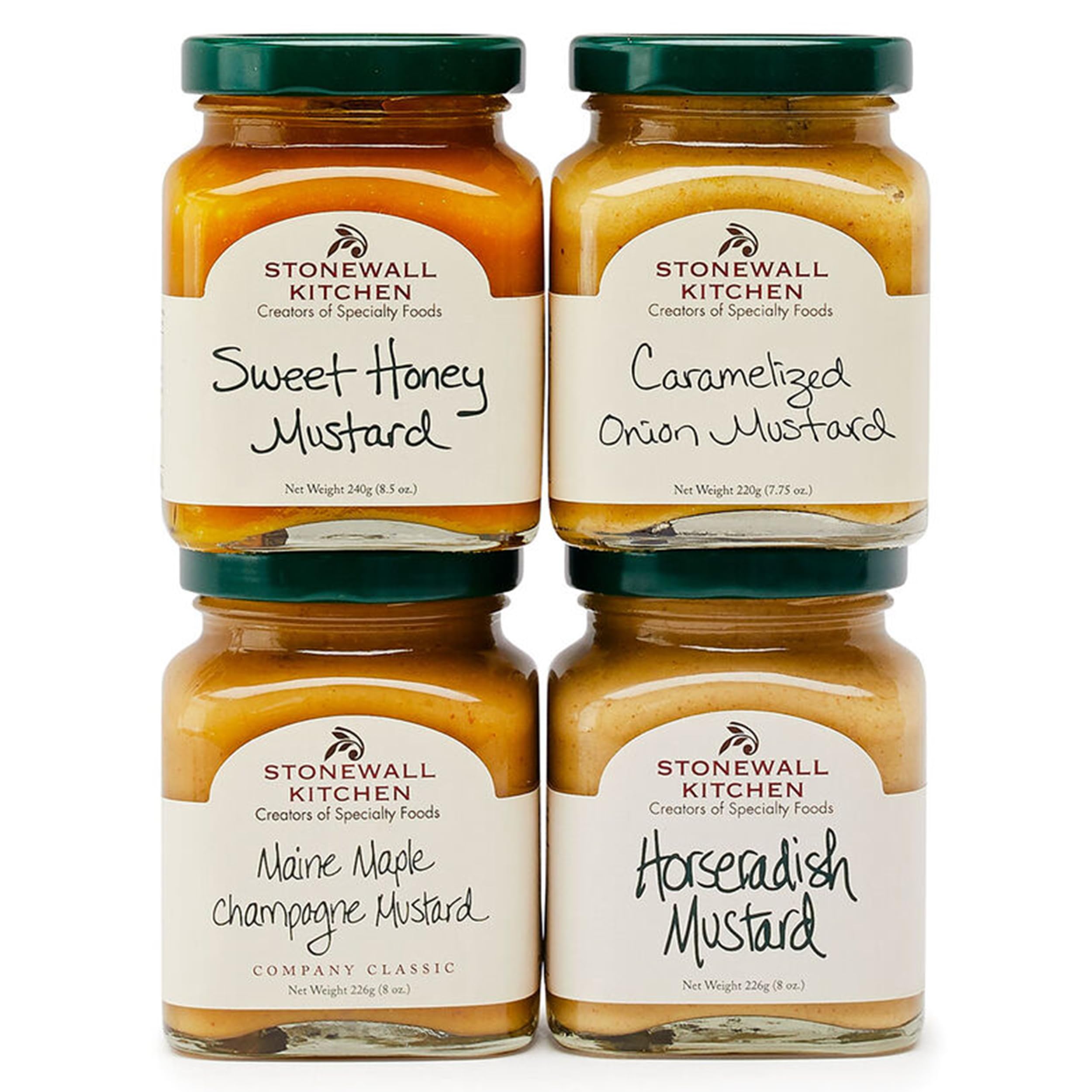 Stonewall Kitchen, Mustard Collection, 4-Piece Gift Set