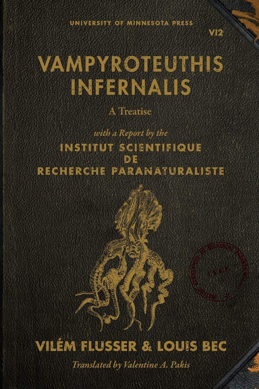 Vampyroteuthis Infernalis by Vilém Flusser (Paperback Book)