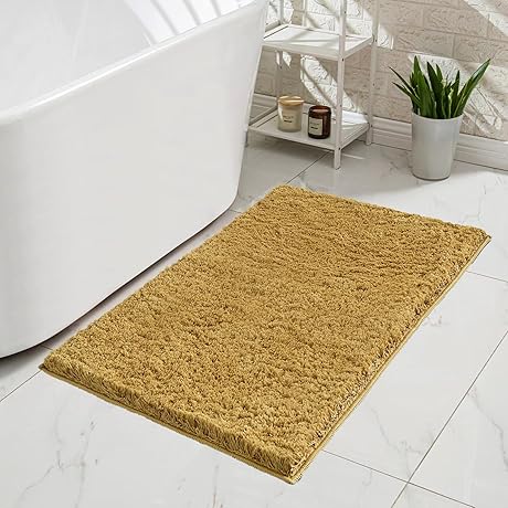 Premium Gold Bath Mats: Elevate Your Bathroom Decor with Unparalleled Comfort and Style