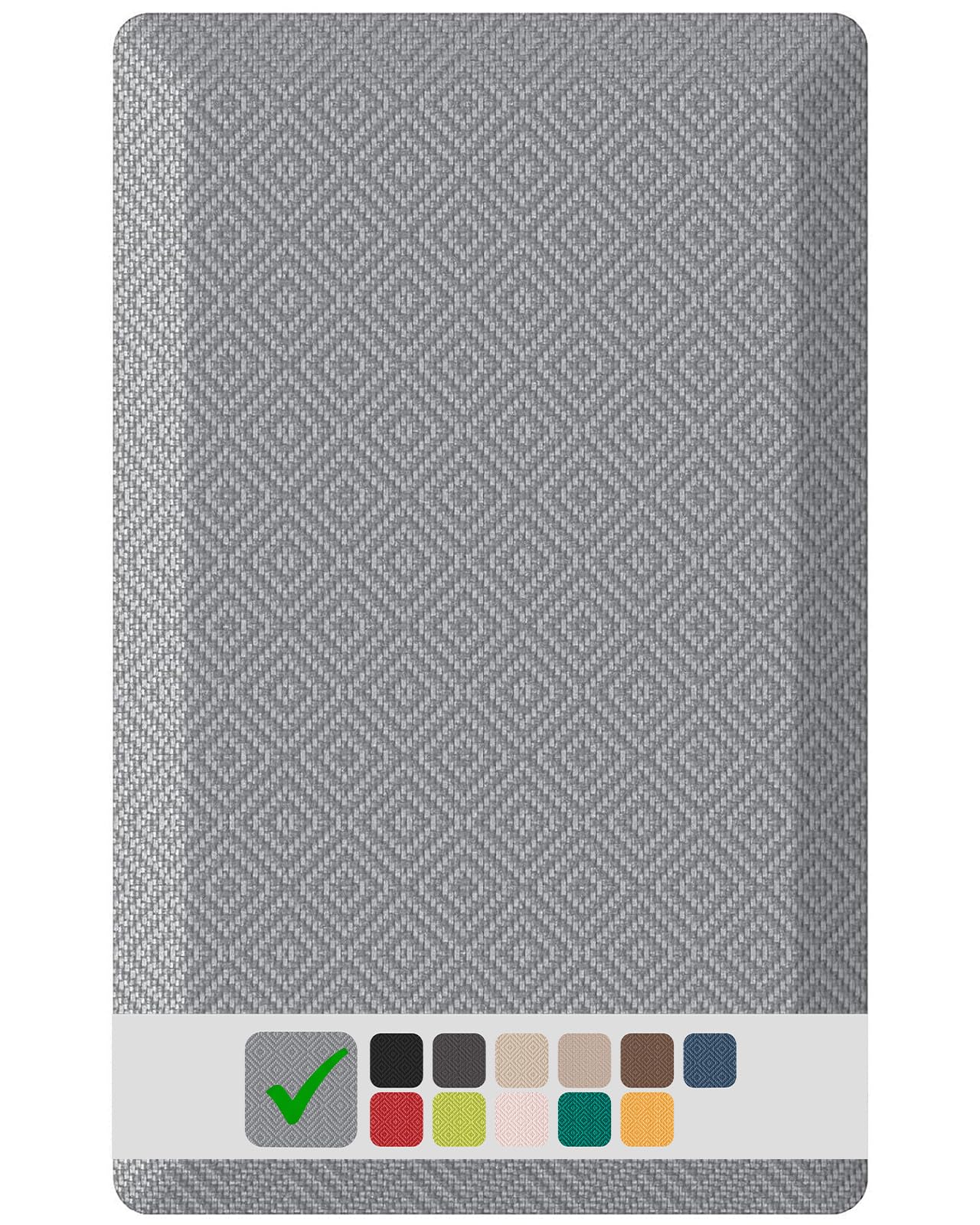 Ophanie Kitchen Mats for Floor,3/4 inch Thick,17x28 Anti Fatigue Cushioned Mat,Kitchen Rugs,Waterproof,Comfort Ergonomic Standing Mat for Office,Home,Sink with 99+ Pairs of Anti-Slip Bottom Ridges