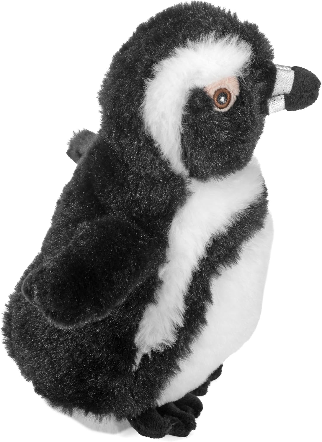 Wild Republic EcoKins Mini Blackfoot Penguin Stuffed Animal 8 inch, Eco Friendly Gifts for Kids, Plush Toy, Handcrafted Using 7 Recycled Plastic Water Bottles (25082)