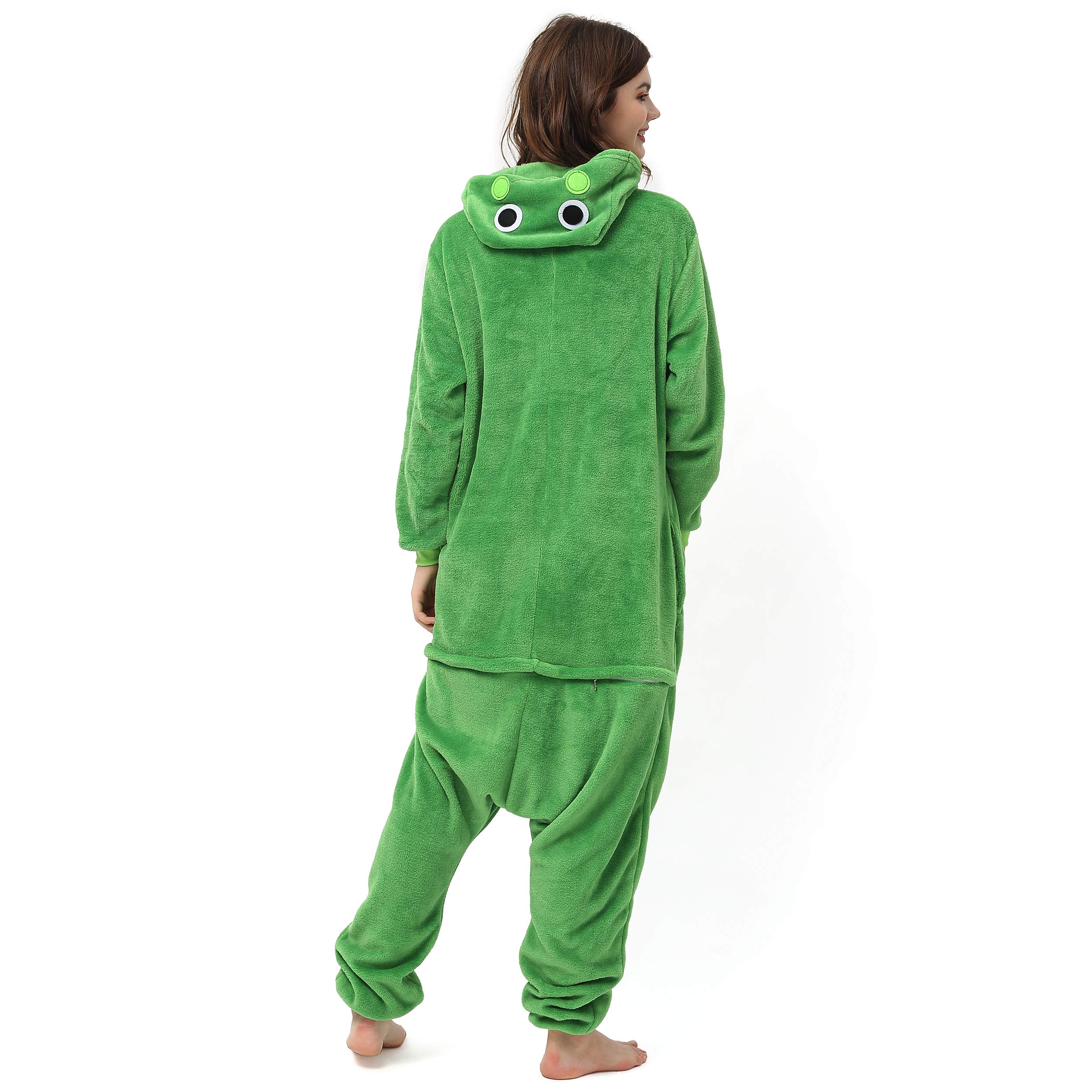 Katara 1744 Kigurumi Unisex Adulti Costume Animale Pigiama intero  Carnevale, Rana, 165-175cm : Amazon.it: Moda