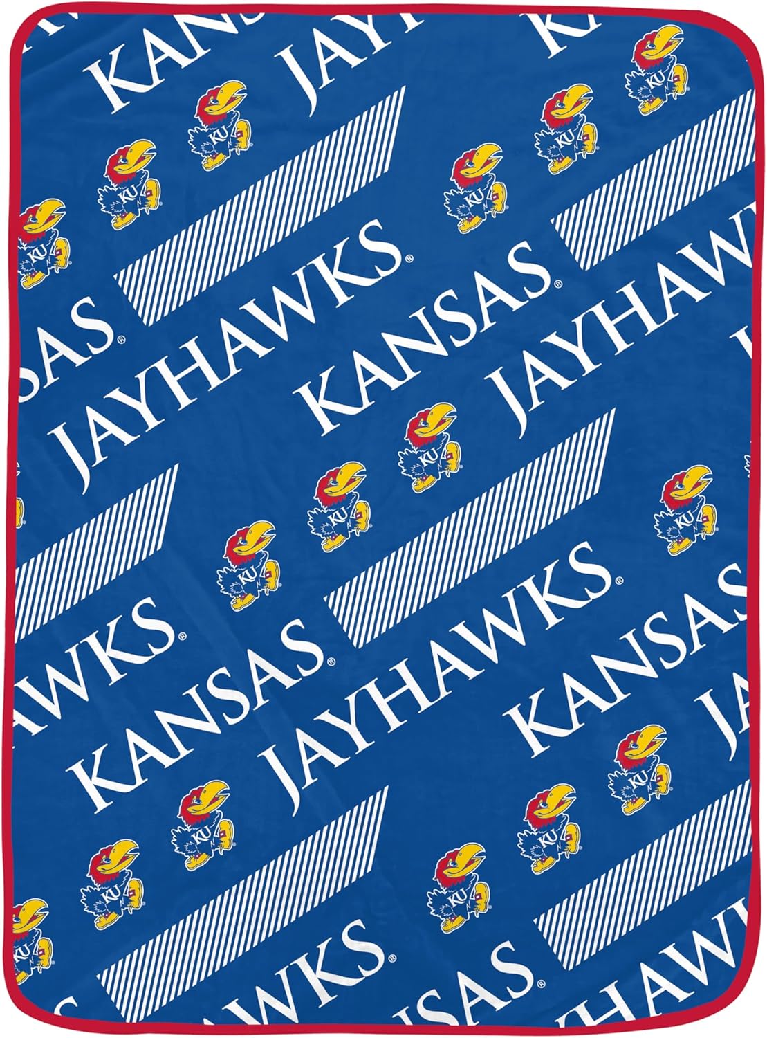 Officially Licensed NCAA Slanted Half Wordmark Ultra Soft Blanket