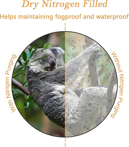 Miniatura 14 de Prismáticos compactos de 8 x 26 – Prisma impermeable y BK7 – Regalos para observación de aves, caza y deportes, conciertos y teatro