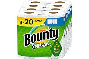 Bounty Quick Size Paper Towels: The Quick and Easy Way to Clean Your Kitchen
