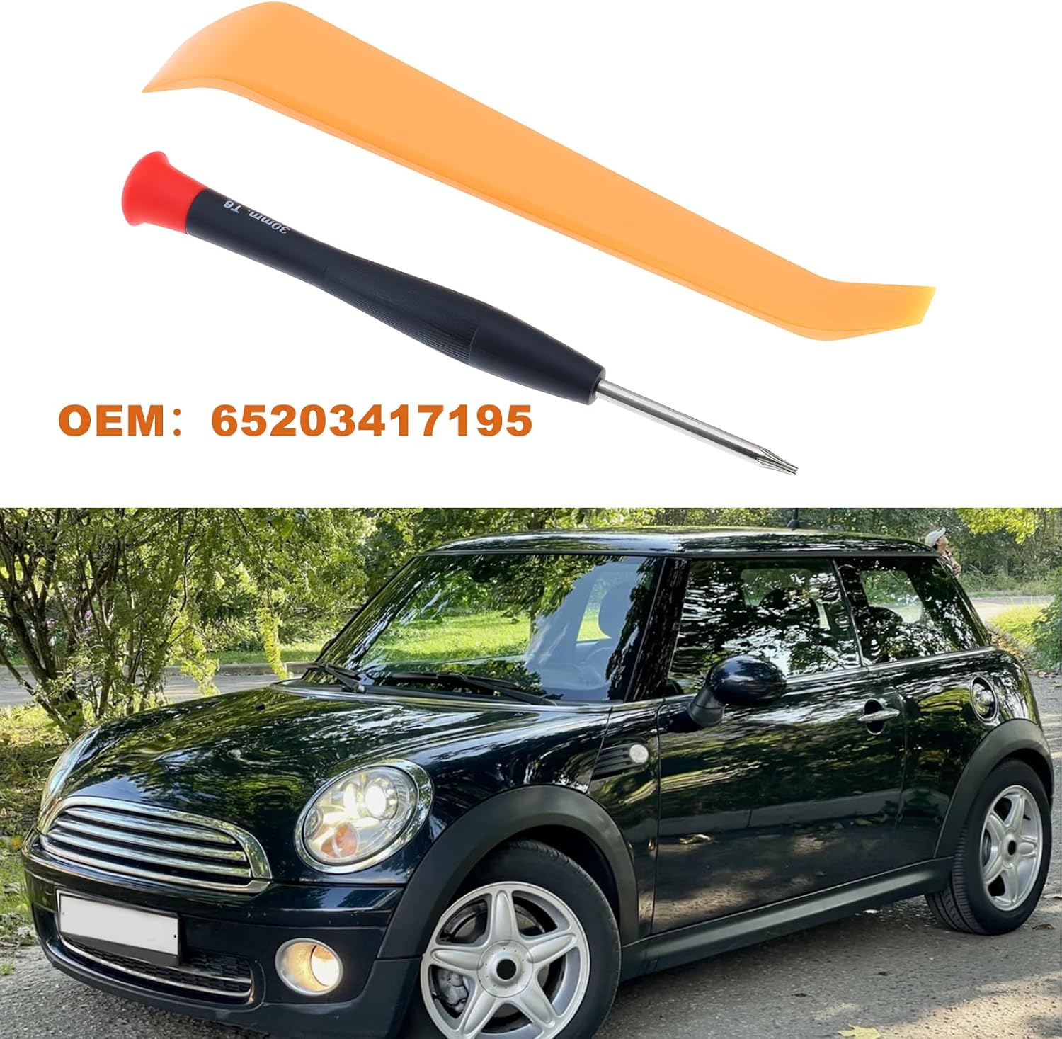 Automotive Antenna Small Base Gasket Rubber Pad Set 65203417195 Compatible with Mini Cooper R55 R56 2007-2014 image 2