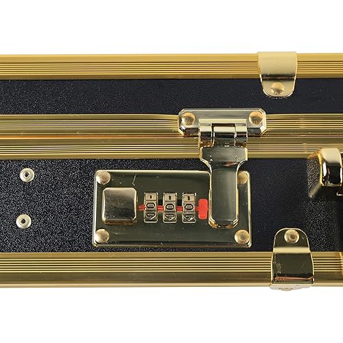 Miniatura 5 de Barber Case Stylist Maleta Maleta de transporte para Clippers recortadores tijeras peines herramientas 21.65 x 10.63 x 3.94 pulgadas negro