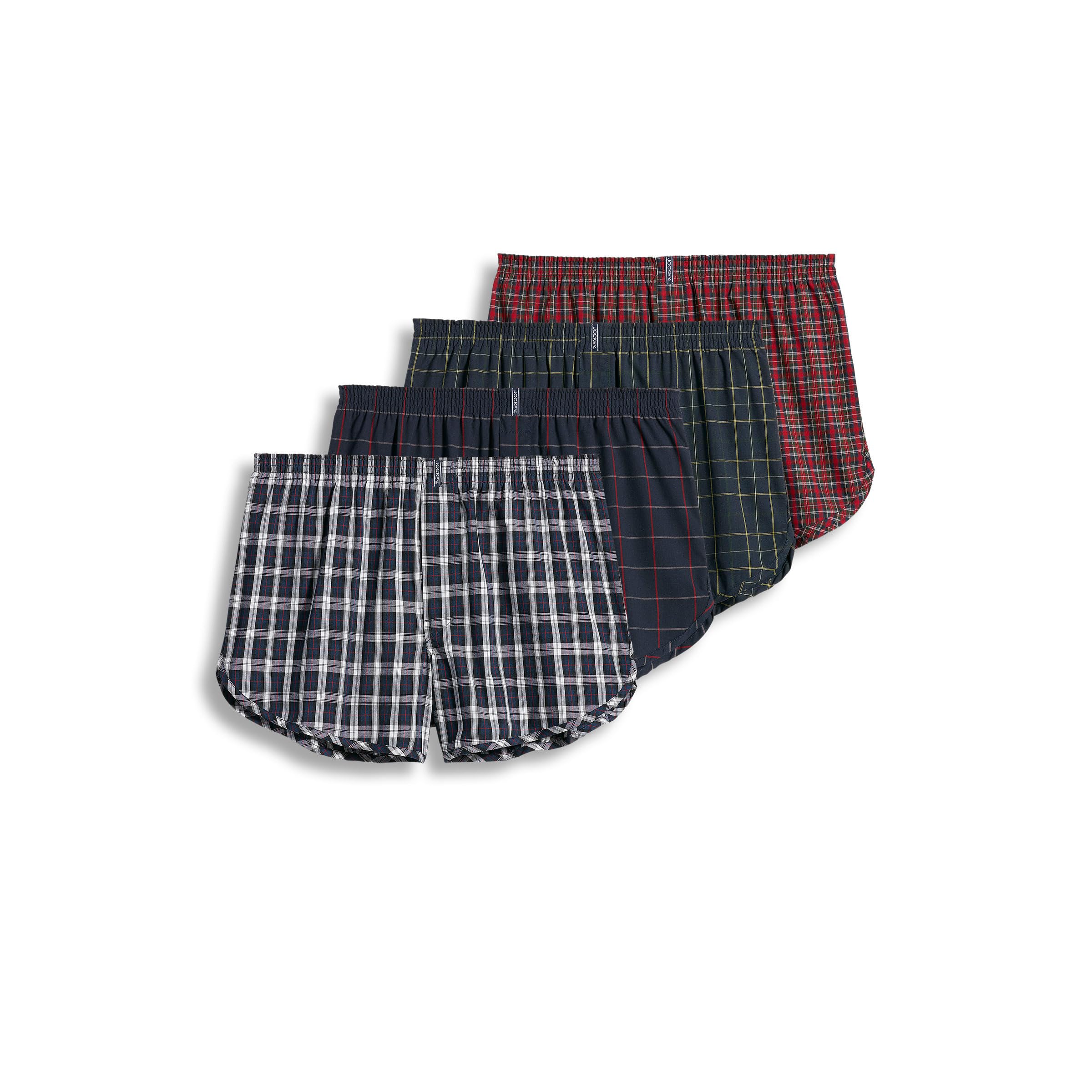 JockeyMen's Underwear Tapered 5" Boxer - 4 Pack